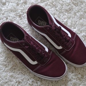 Maroon Vans, Like New!